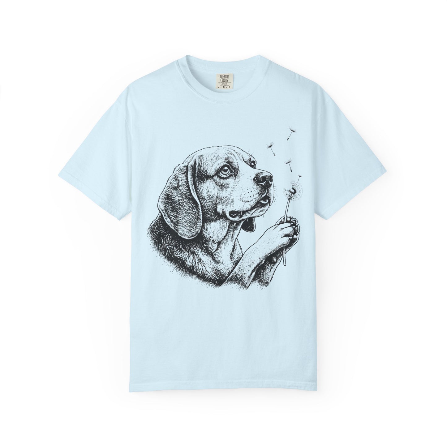 Beagle Dandelion Seeds T-Shirt