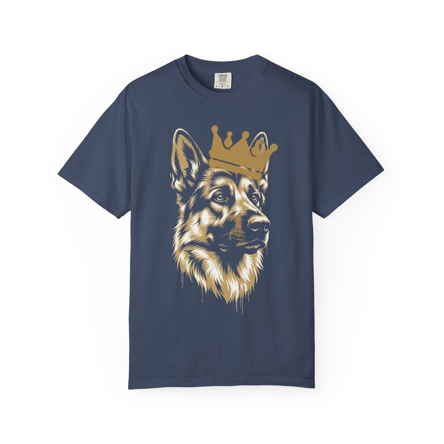 Long Live the German Shepherd T-Shirt in Midnight from When Dogs Fly