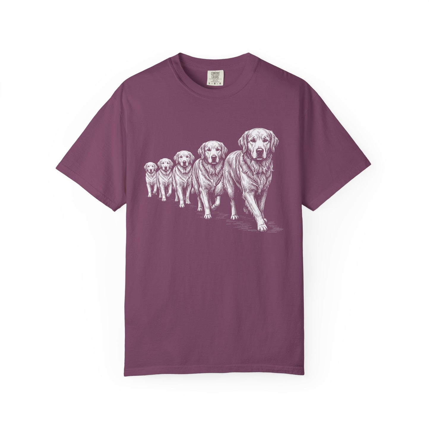 Marching Golden Retrievers T-Shirt