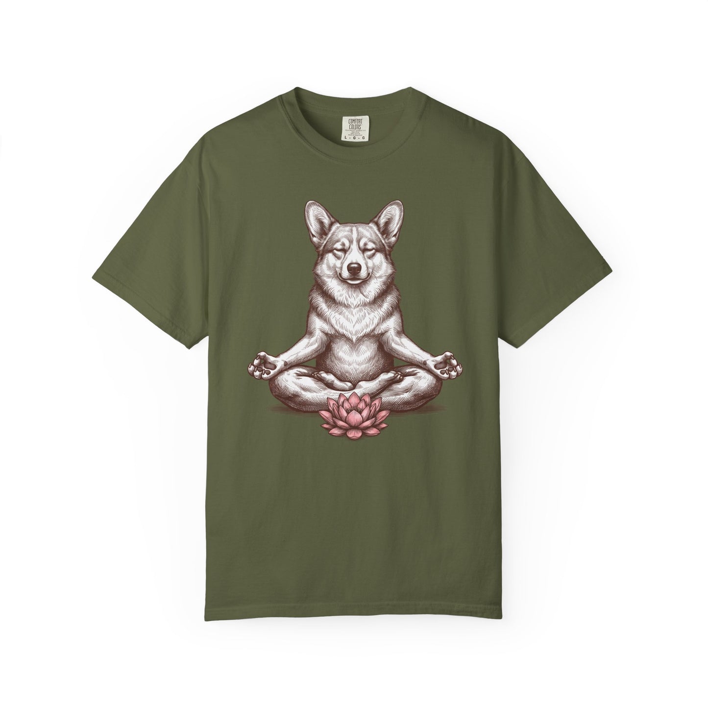 Corgi State of Mind T-Shirt in Hemp from When Dogs Fly