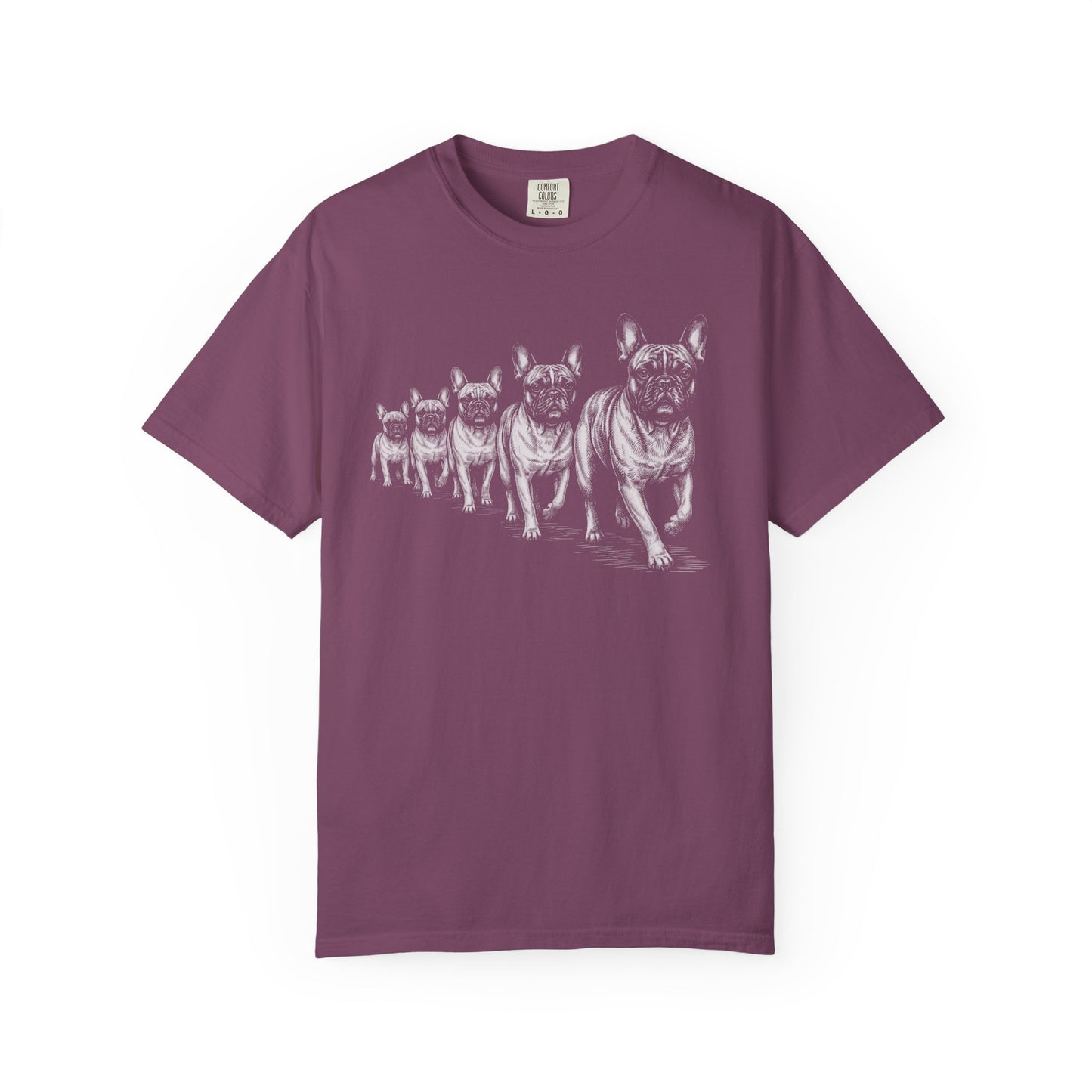 Marching French Bulldogs T-Shirt