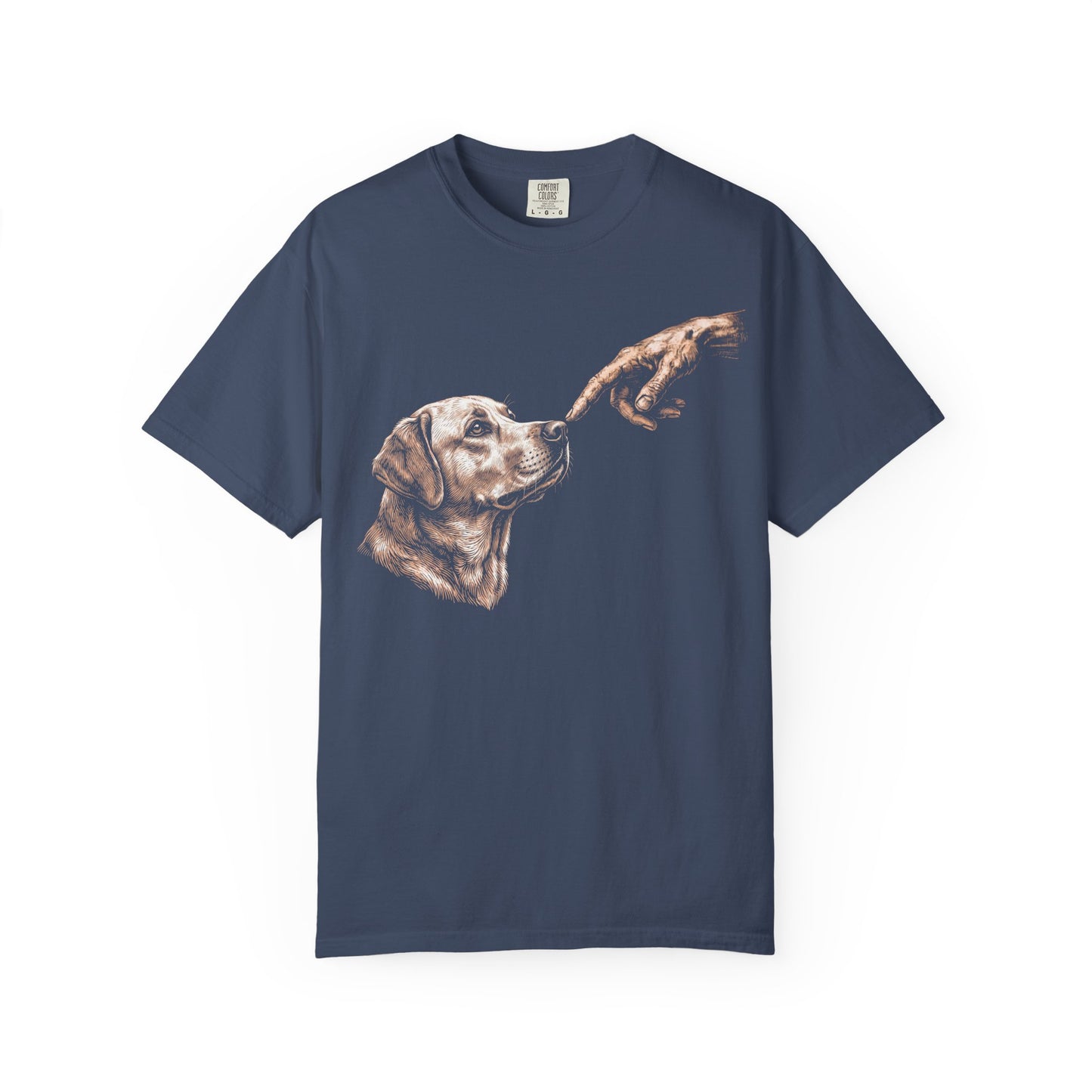 The Big Boop Labrador Retriever T-Shirt in Midnight from When Dogs Fly