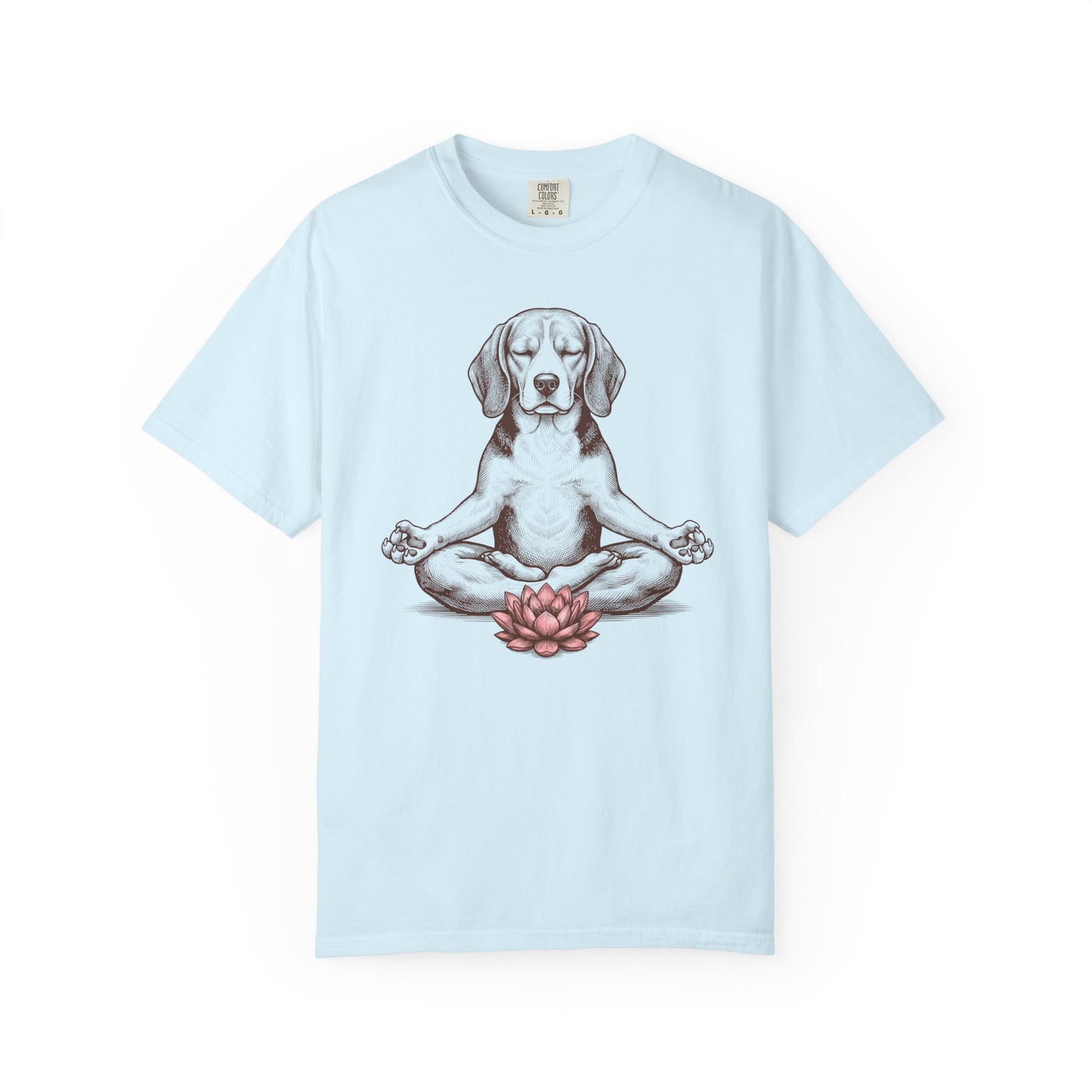 Beagle State of Mind T-Shirt in Chambray from When Dogs Fly