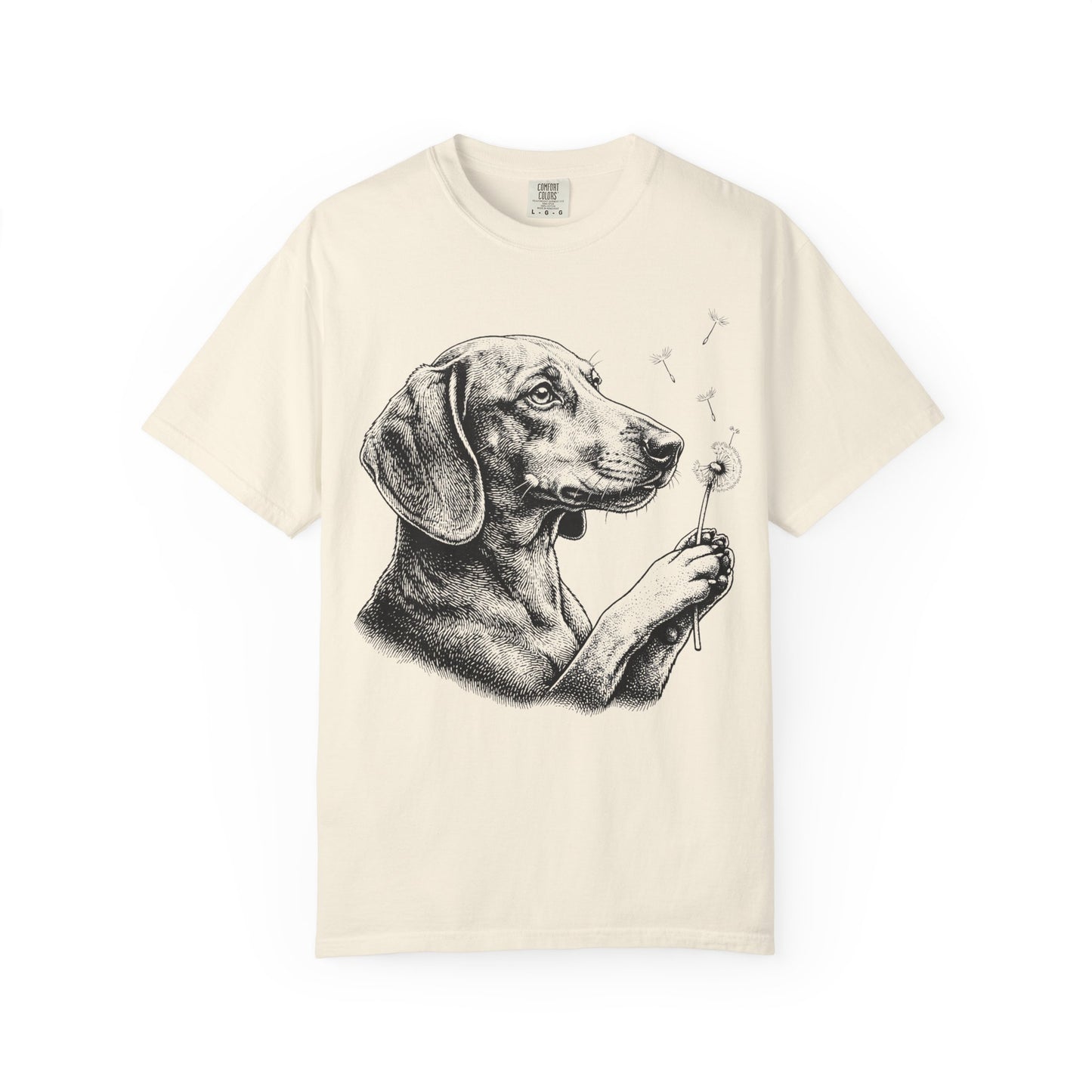 Dachshund Dandelion Seeds T-Shirt
