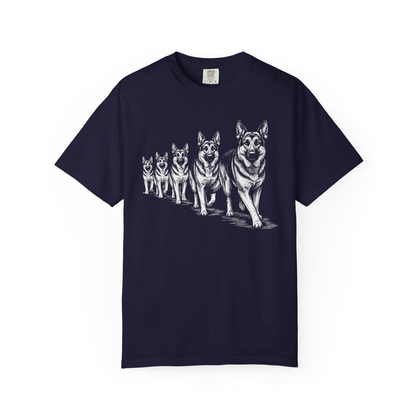Marching German Shepherds T-Shirt
