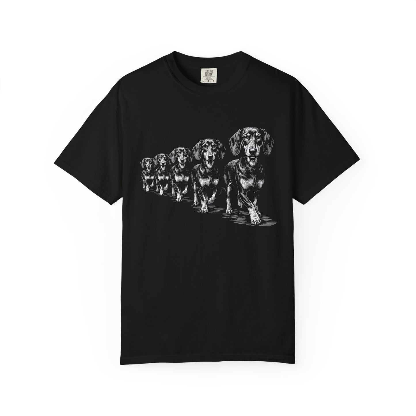 Marching Dachshunds T-Shirt