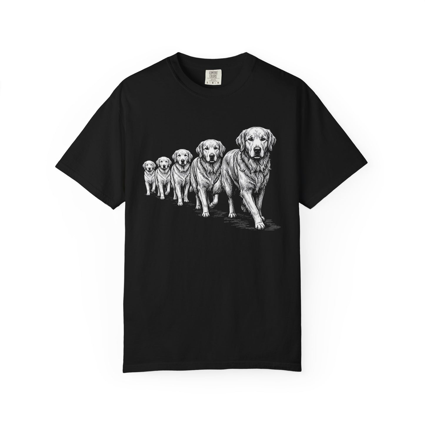 Marching Golden Retrievers T-Shirt