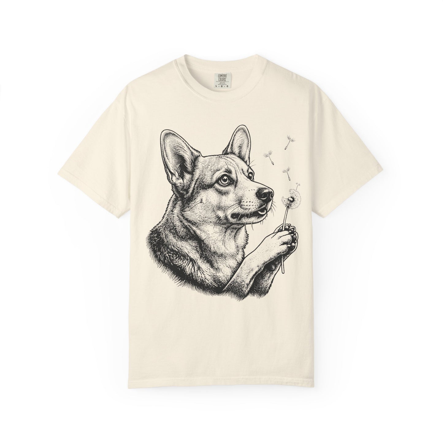 Corgi Dandelion Seeds T-Shirt