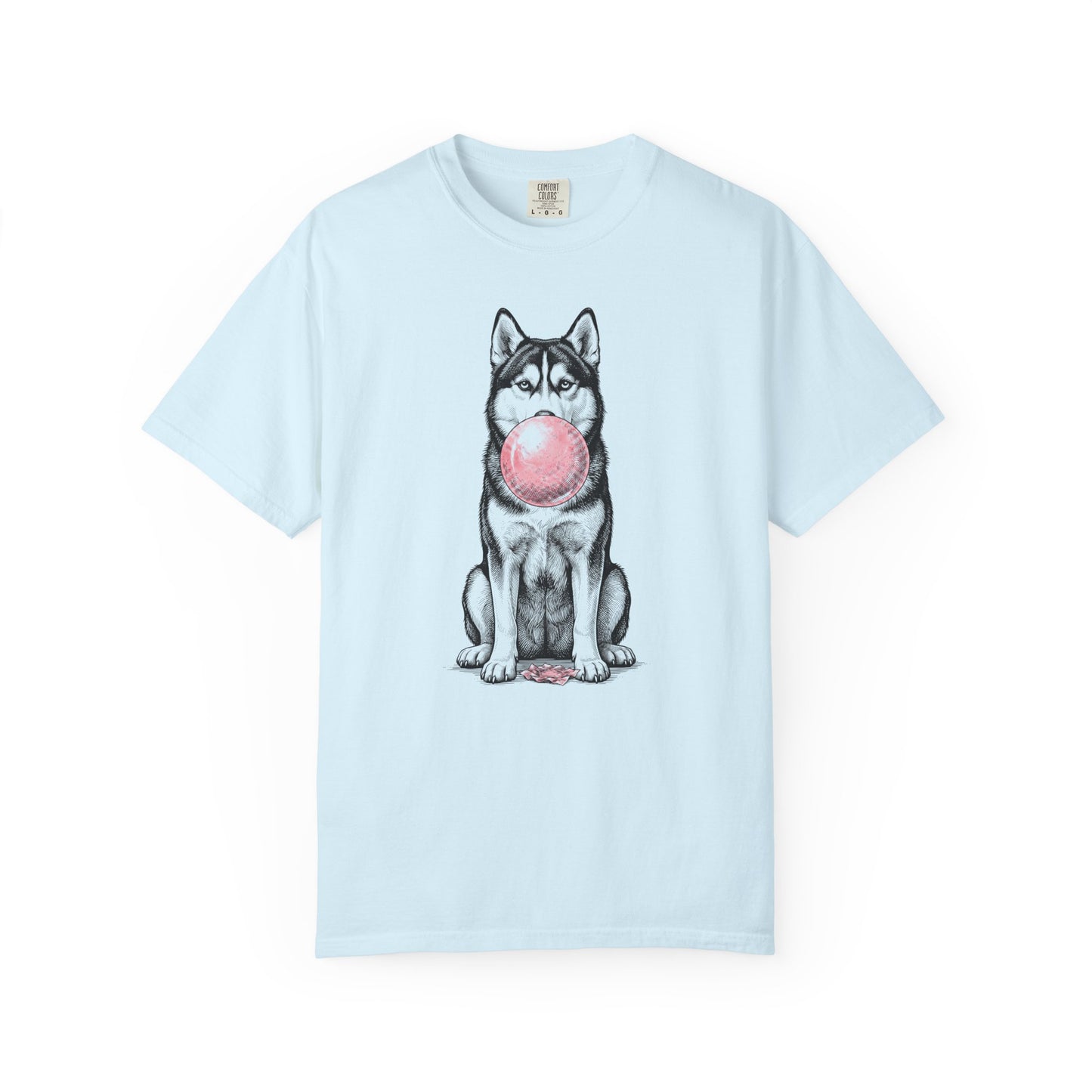Bubblegum Siberian Husky T-Shirt