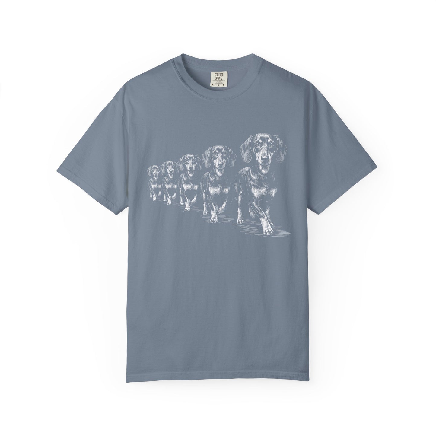 Marching Dachshunds T-Shirt