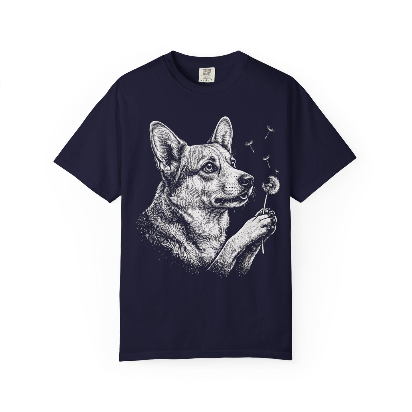 Corgi Dandelion Seeds T-Shirt
