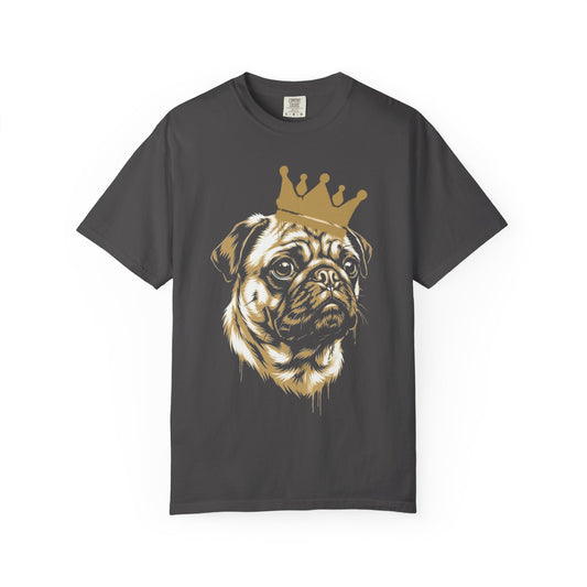 Long Live the Pug T-Shirt in Graphite from When Dogs Fly