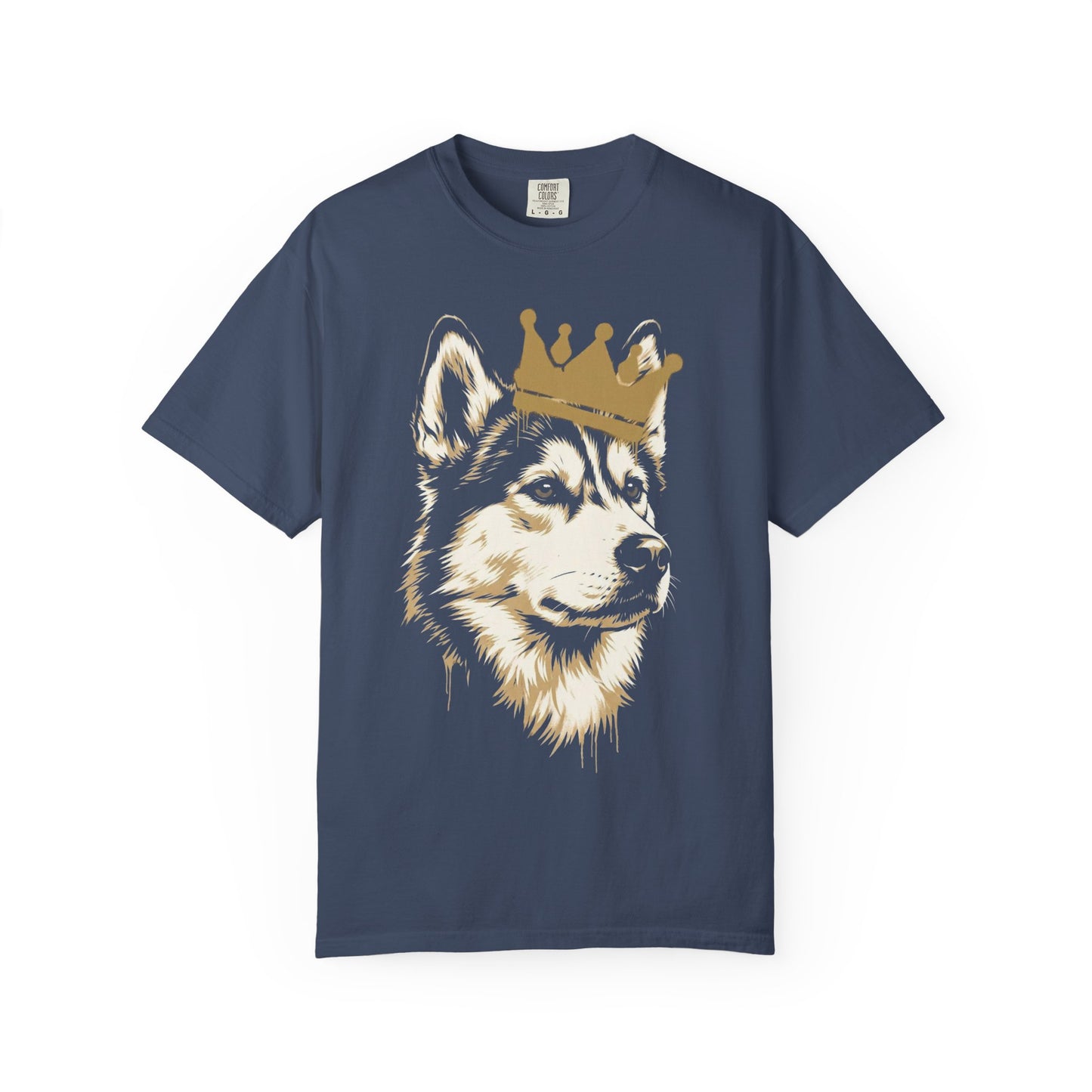 Long Live the Siberian Husky T-Shirt in Midnight from When Dogs Fly