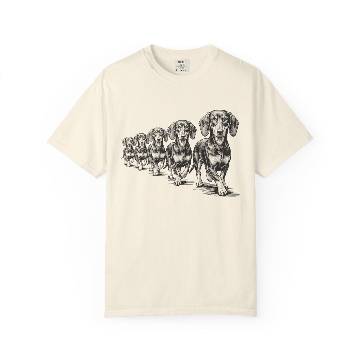 Marching Dachshunds T-Shirt