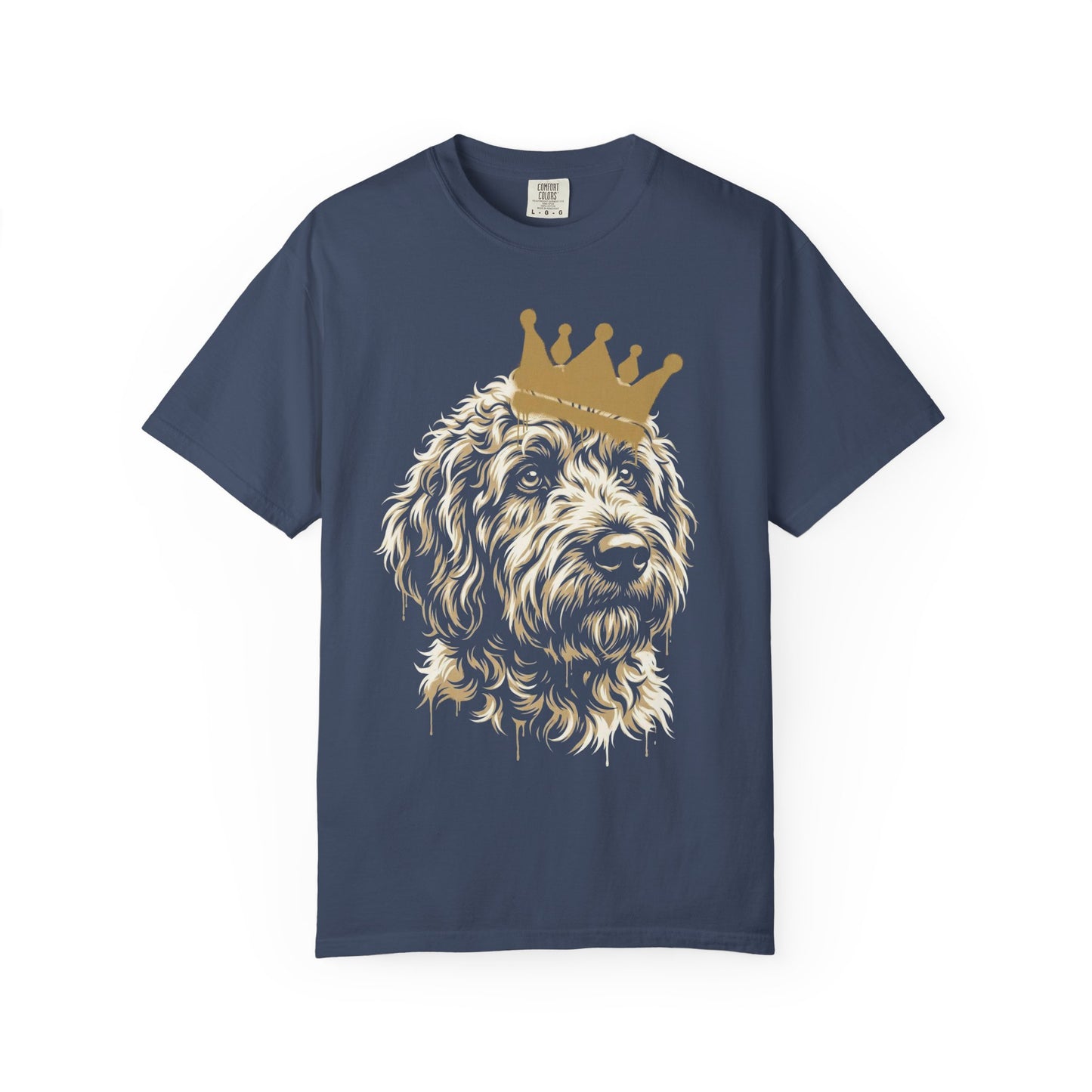 Long Live the Labradoodle T-Shirt in Midnight from When Dogs Fly