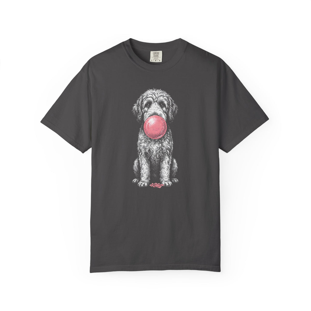Bubblegum Labradoodle T-Shirt from When Dogs Fly