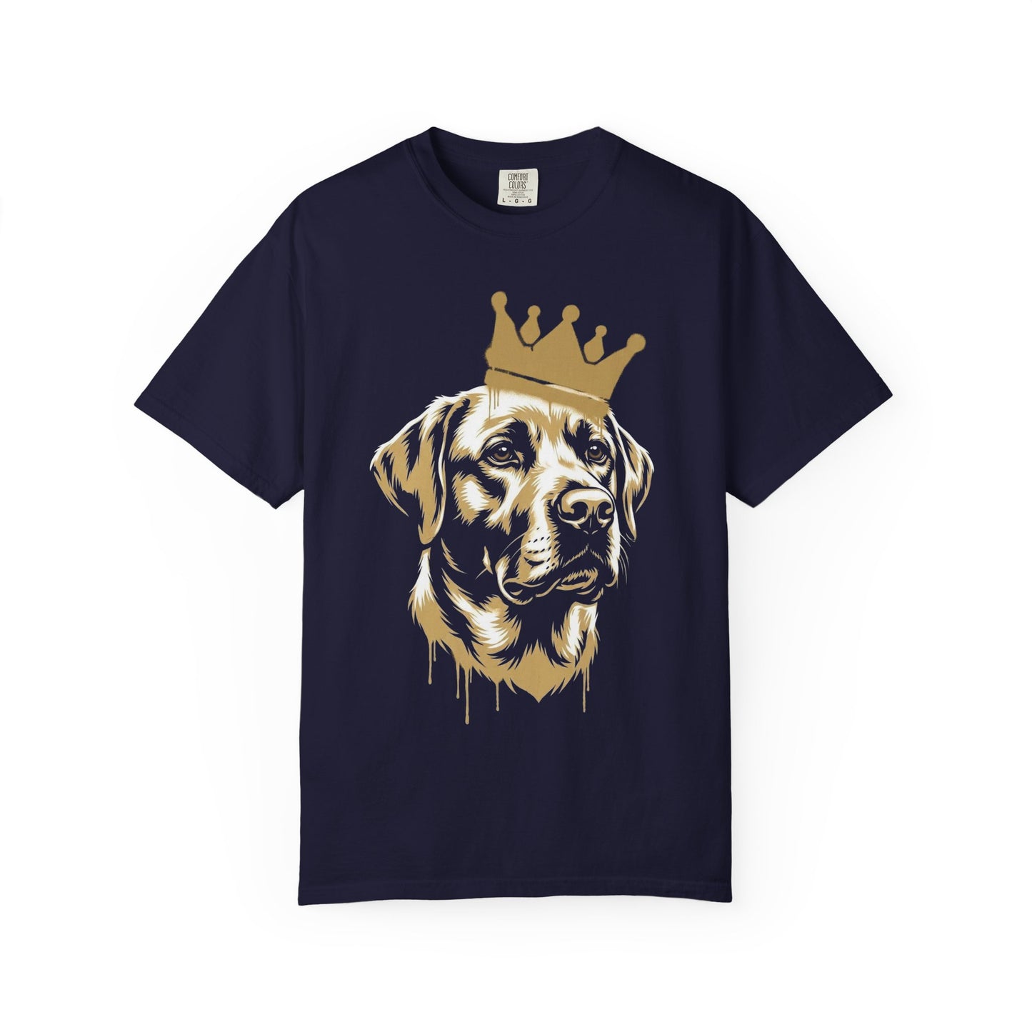Long Live the Labrador Retriever T-Shirt in True Navy from When Dogs Fly