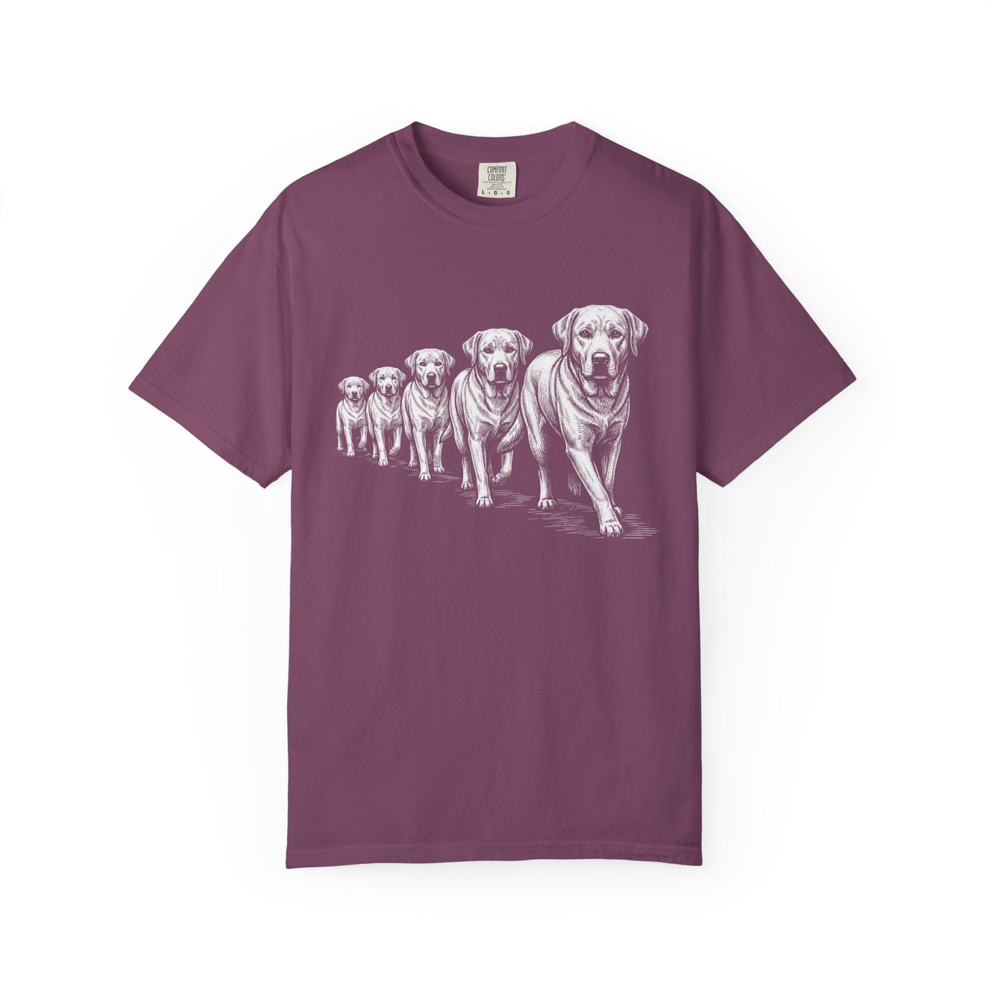 Marching Labrador Retrievers T-Shirt