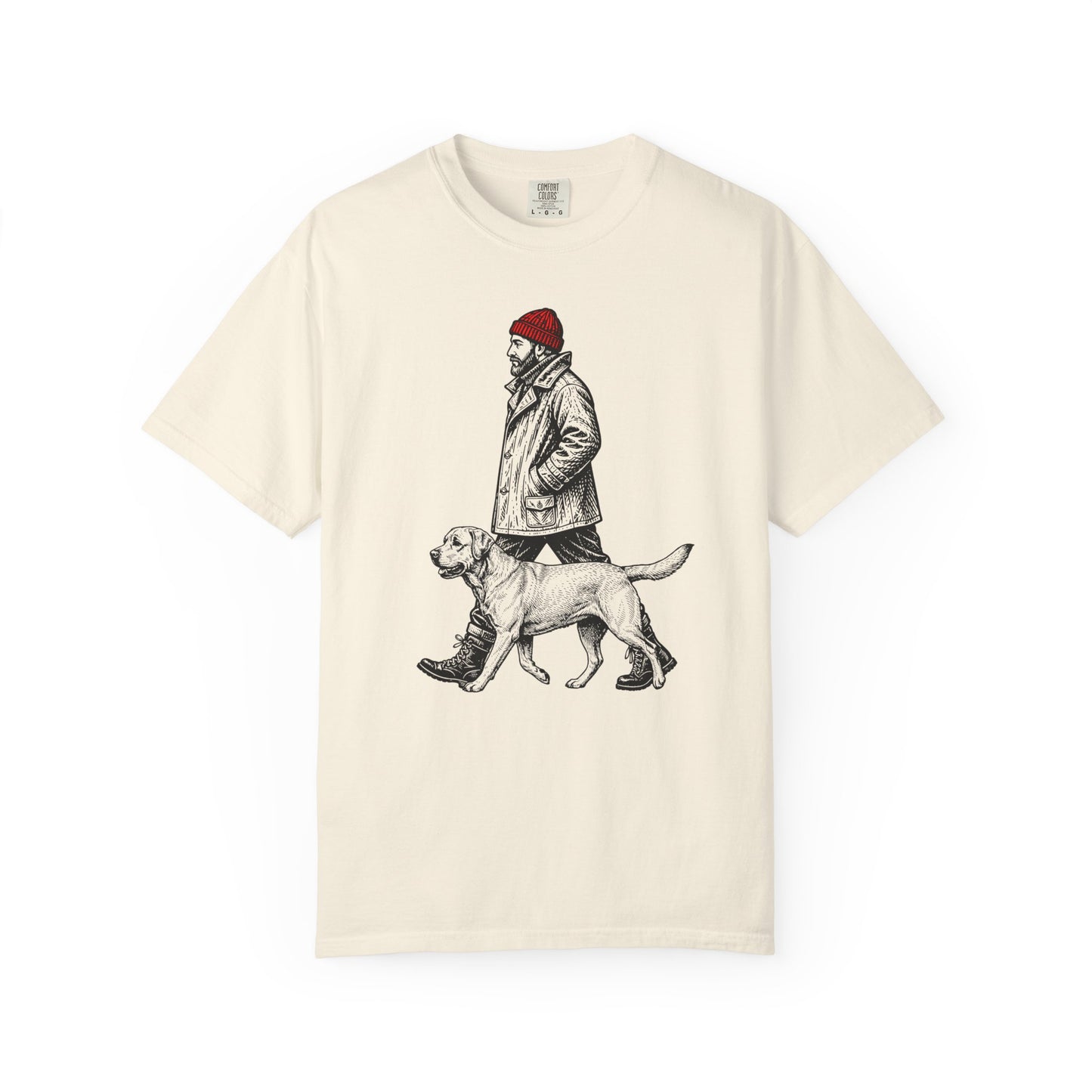 Good Company Vintage Labrador Retriever T-Shirt in Ivory from When Dogs Fly