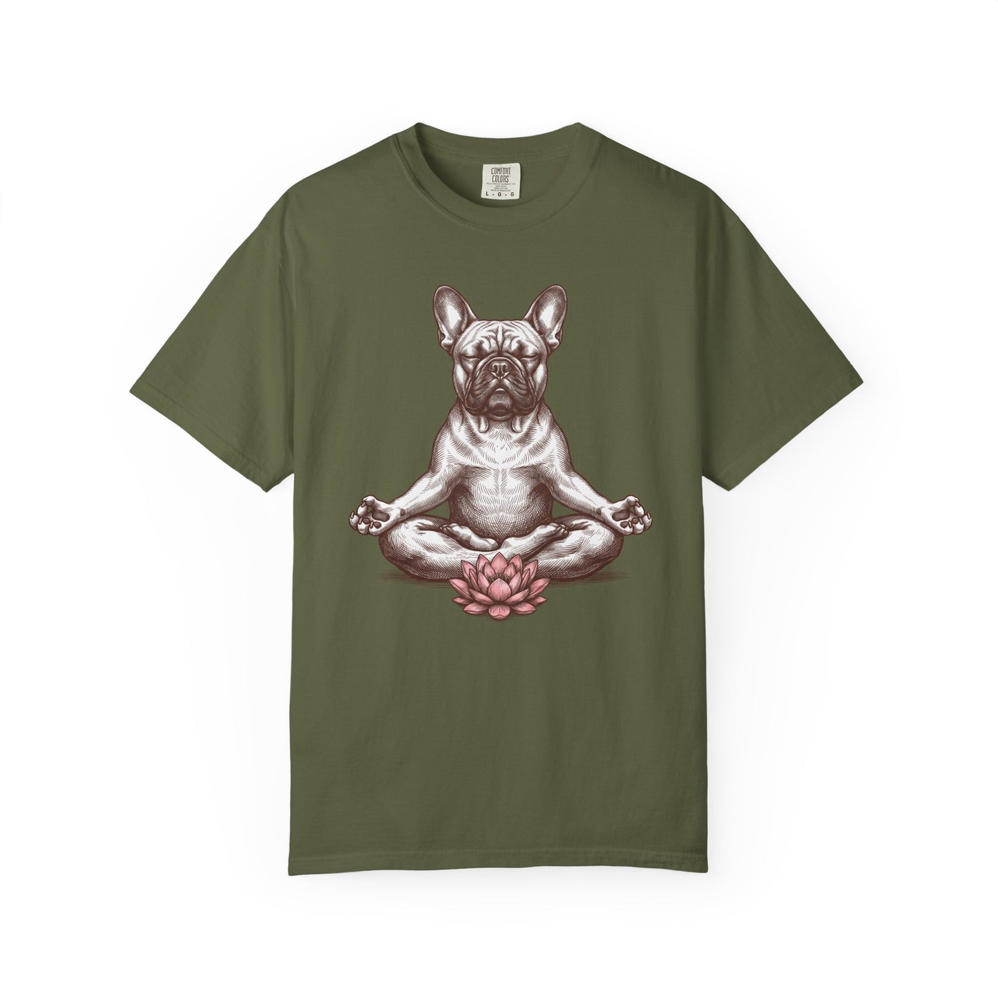 French Bulldog State of Mind T-Shirt in Hemp from When Dogs Fly