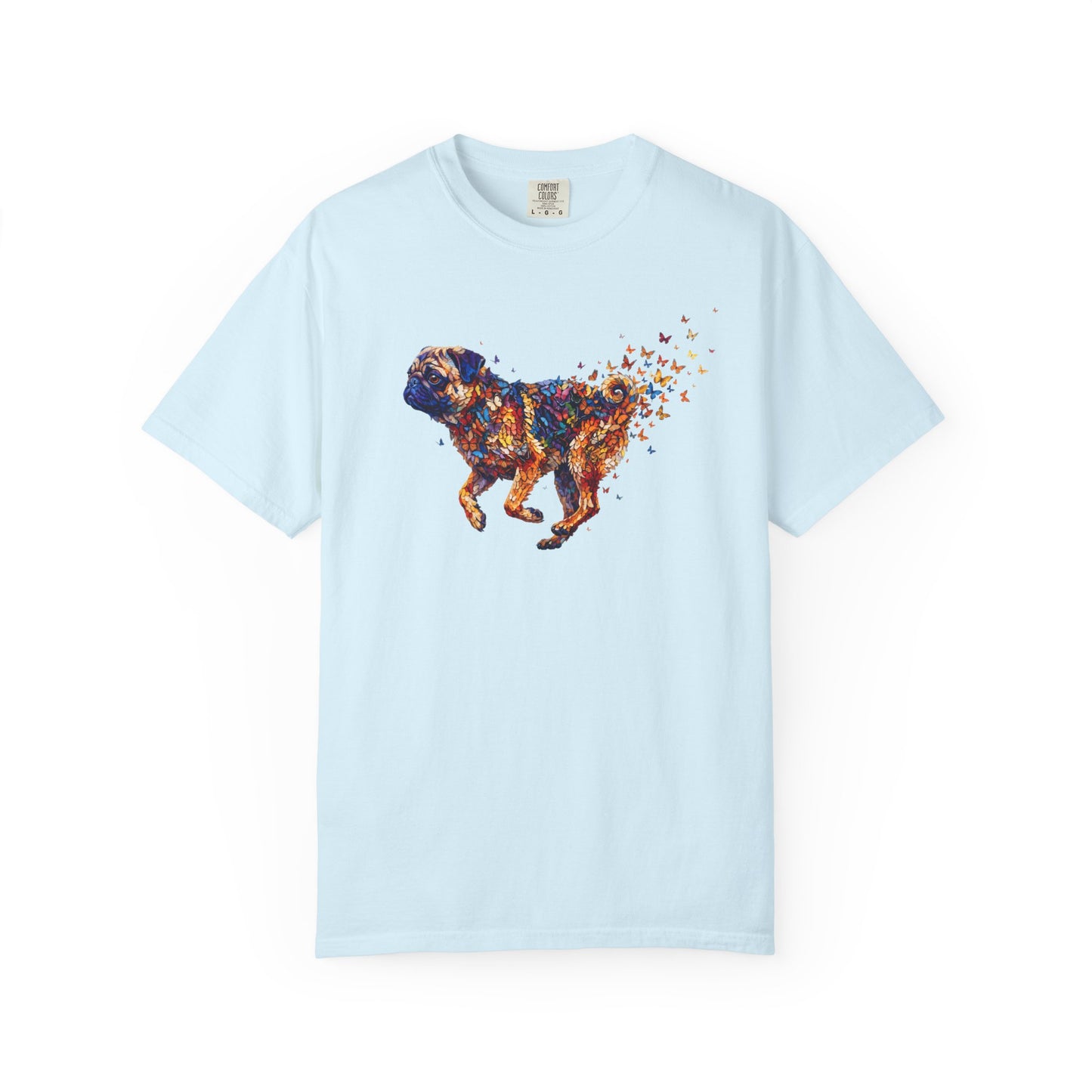 Wild & Free Pug T-Shirt from When Dogs Fly