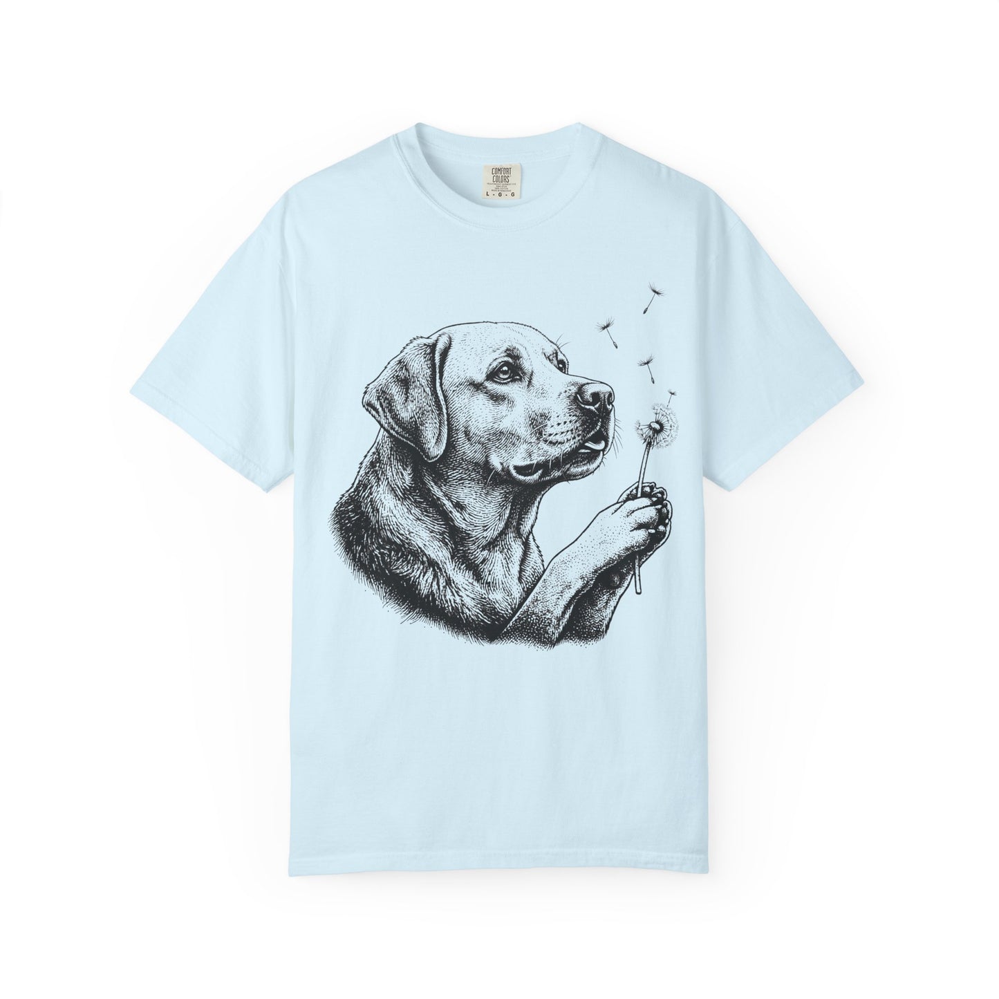Labrador Retriever Dandelion Seeds T-Shirt