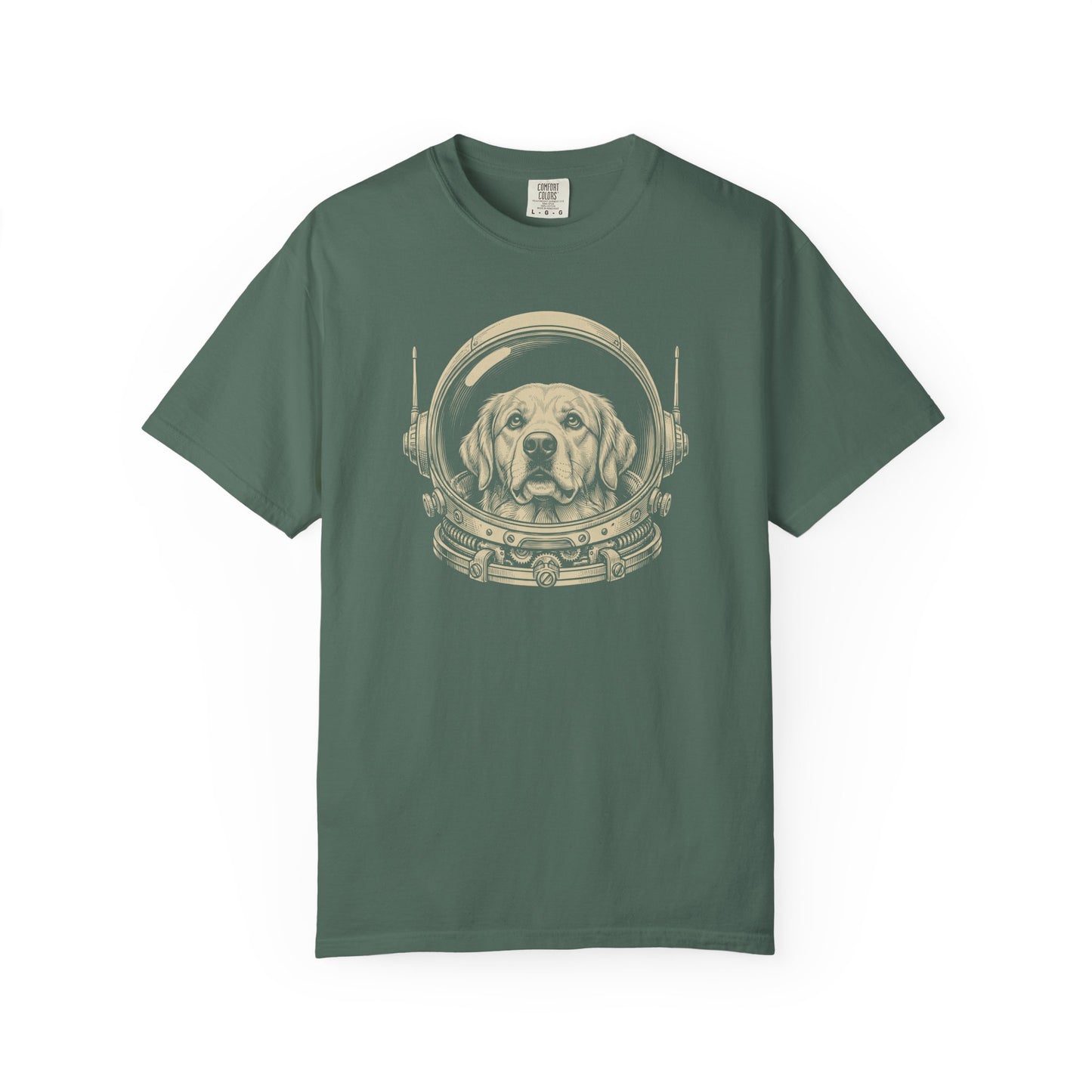 Astronaut Golden Retriever T-Shirt
