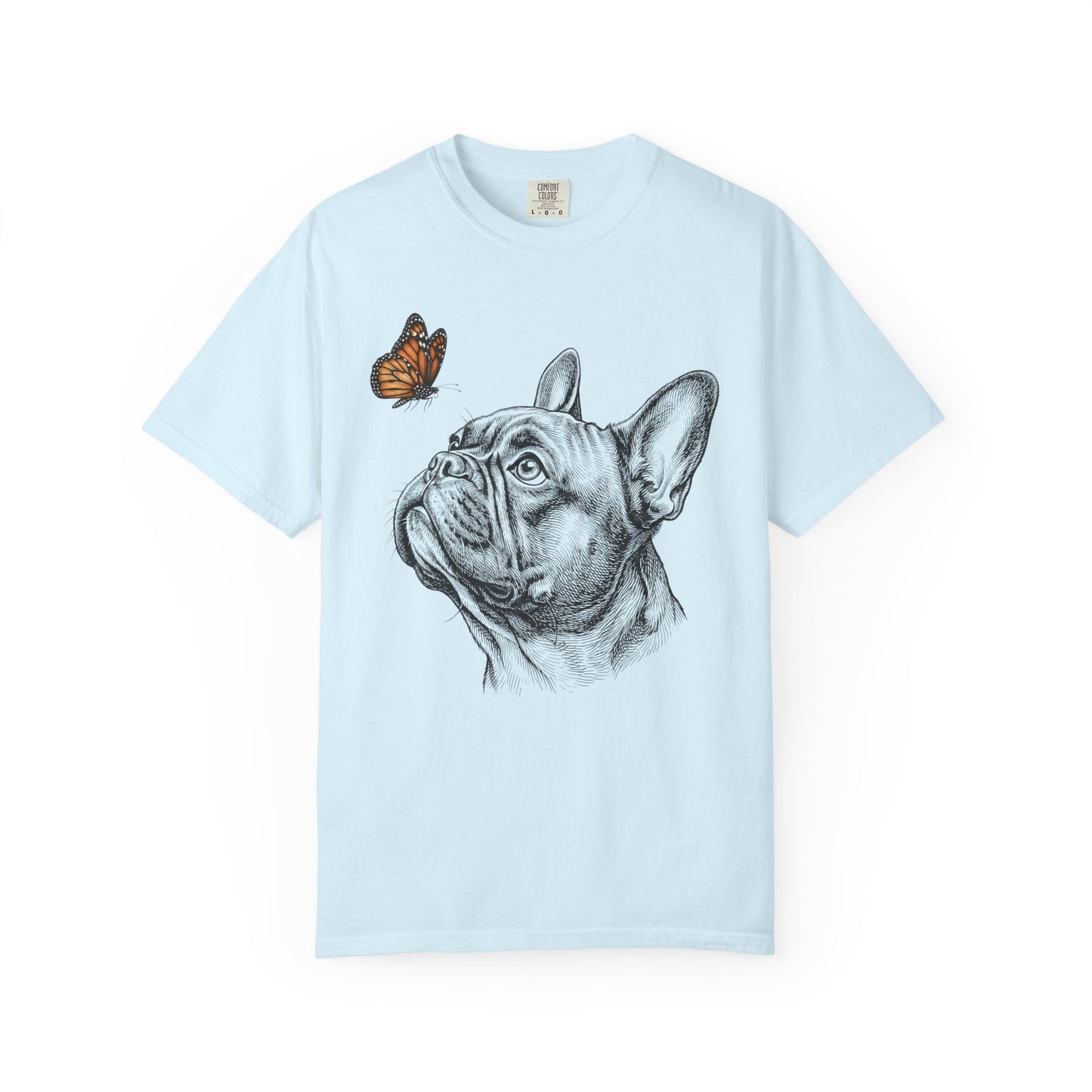 Hello Butterfly French Bulldog T-Shirt