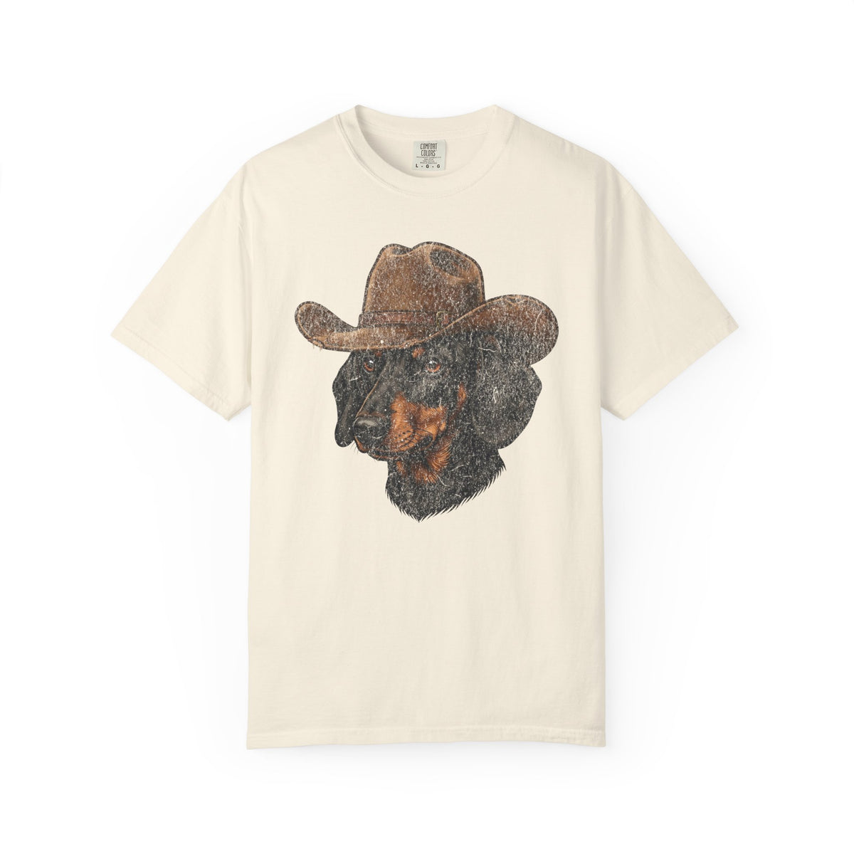 Howdy Dachshund T-Shirt from When Dogs Fly