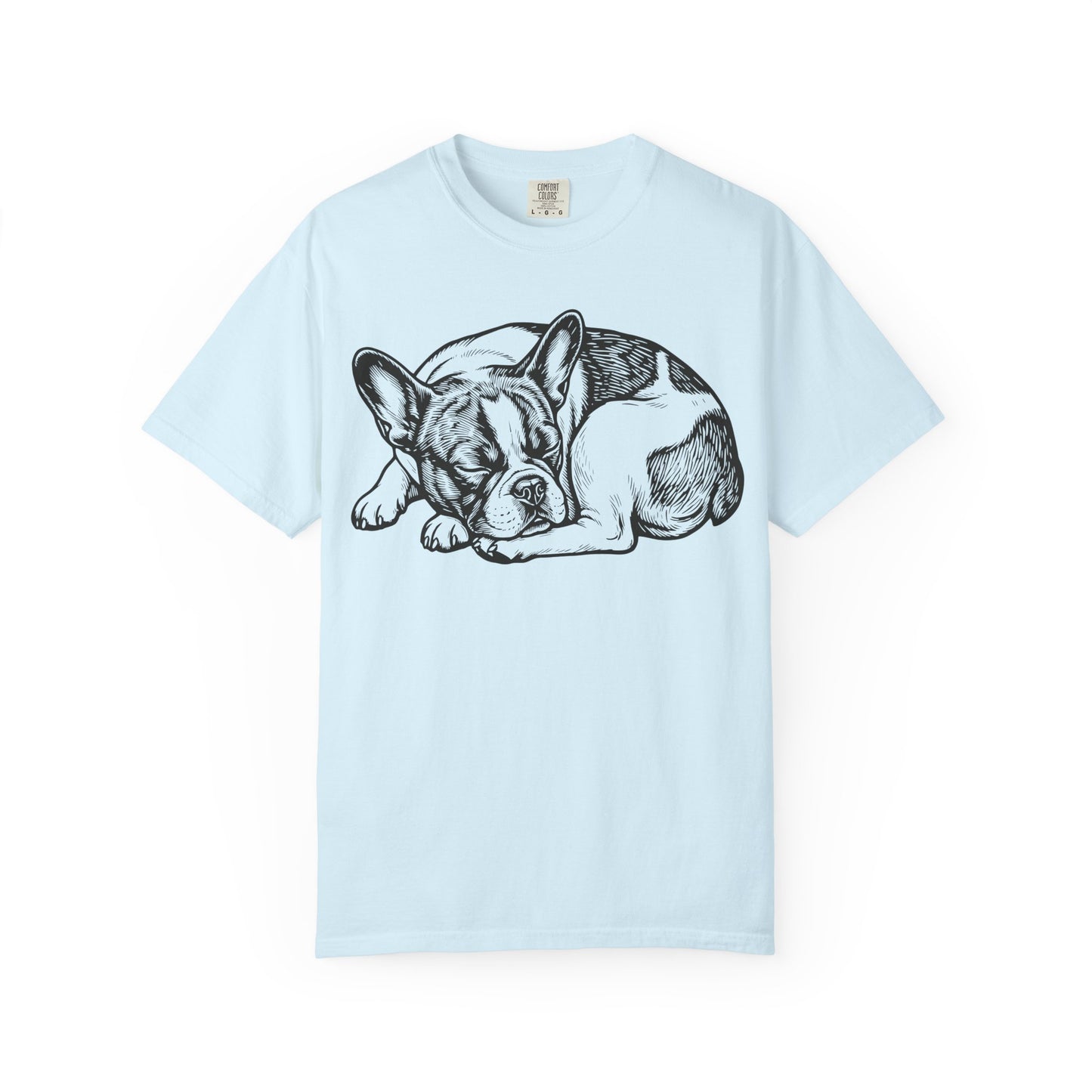 Cozy Nap Time French Bulldog T-Shirt from When Dogs Fly