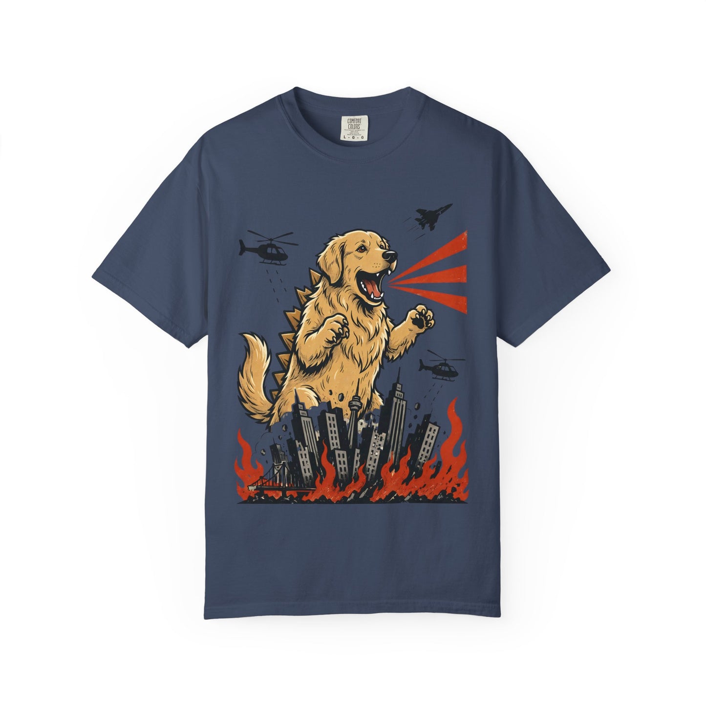 Unleashed Golden Retriever T-Shirt