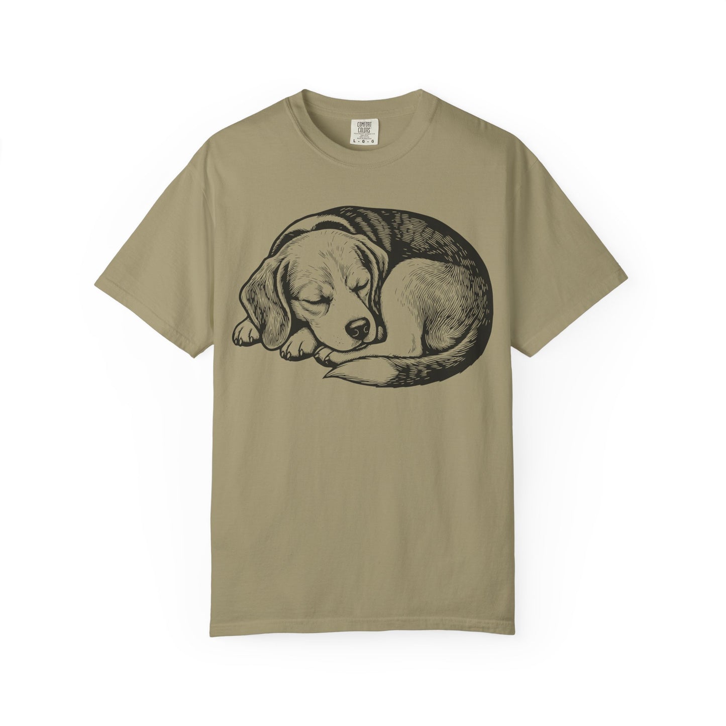 Cozy Nap Time Beagle T-Shirt from When Dogs Fly