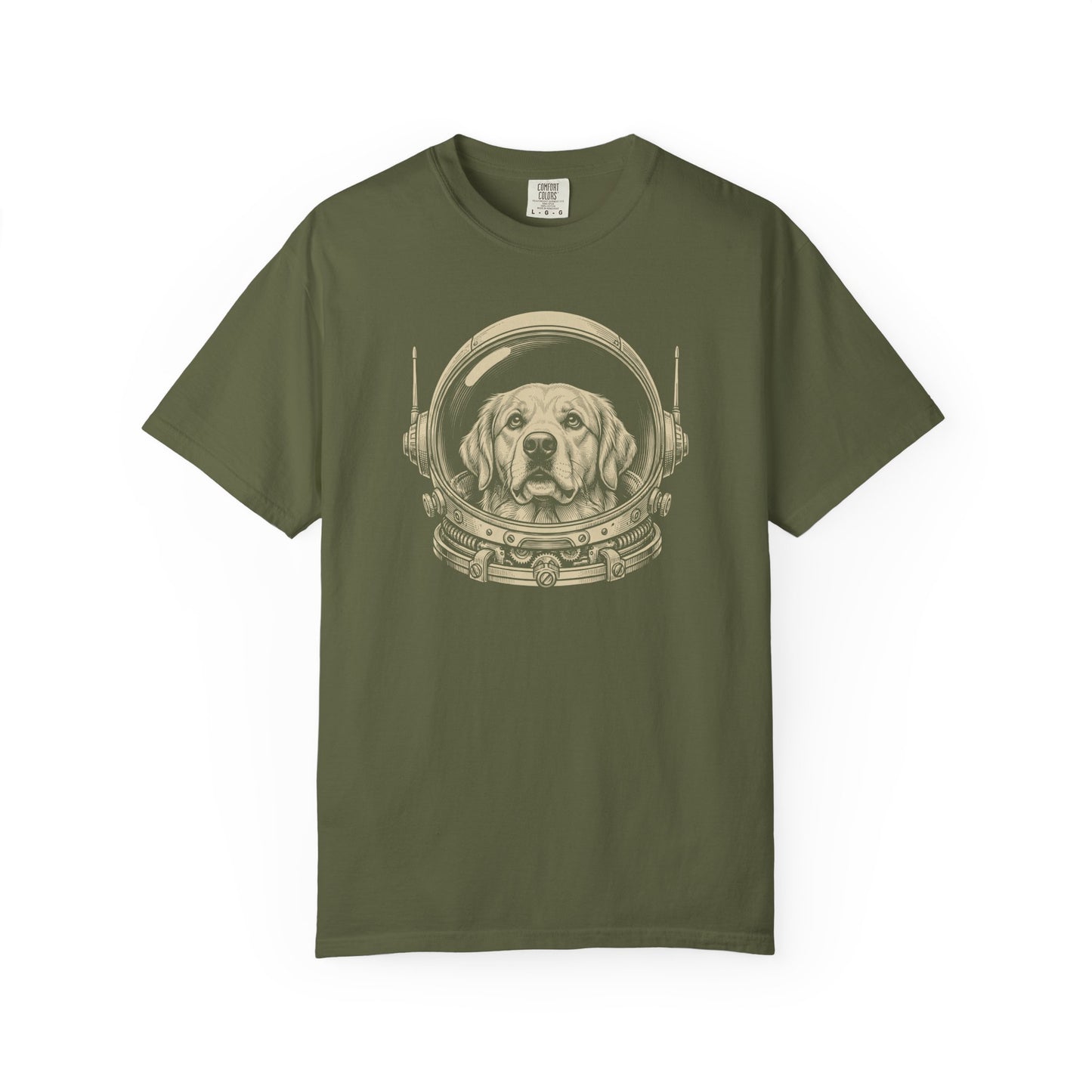 Astronaut Golden Retriever T-Shirt