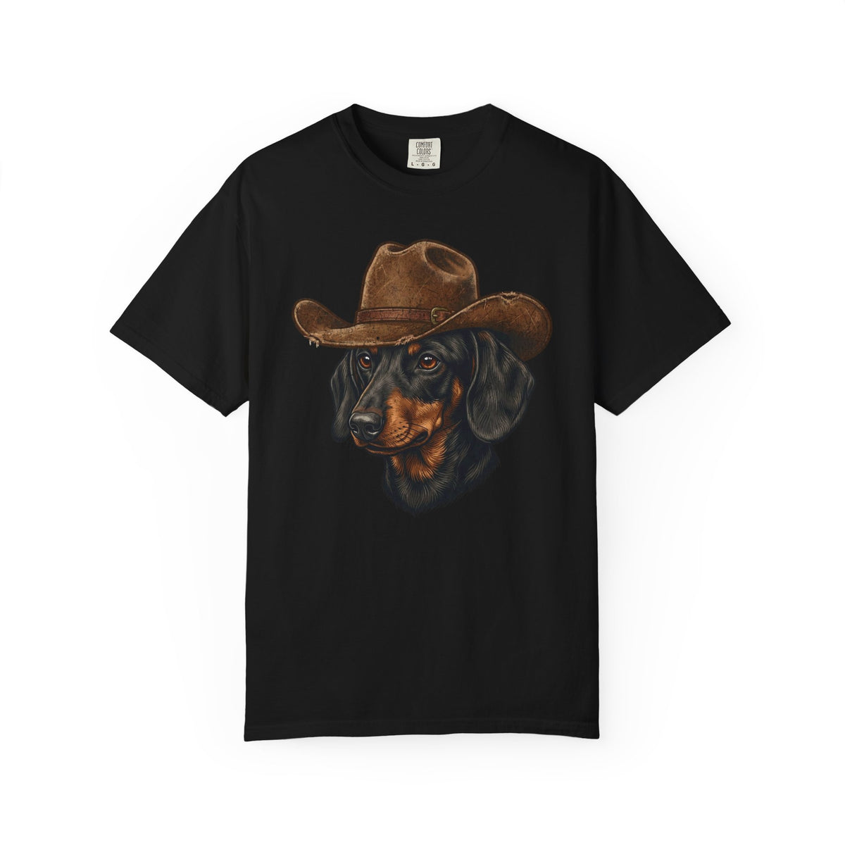 Howdy Dachshund T-Shirt from When Dogs Fly