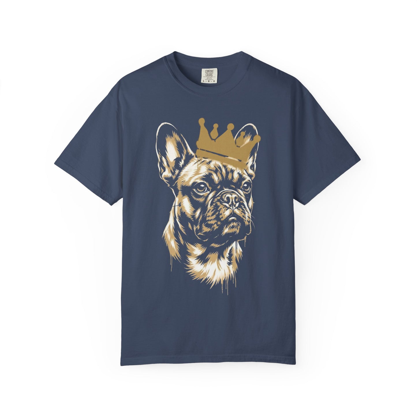 Long Live the French Bulldog T-Shirt in Midnight from When Dogs Fly