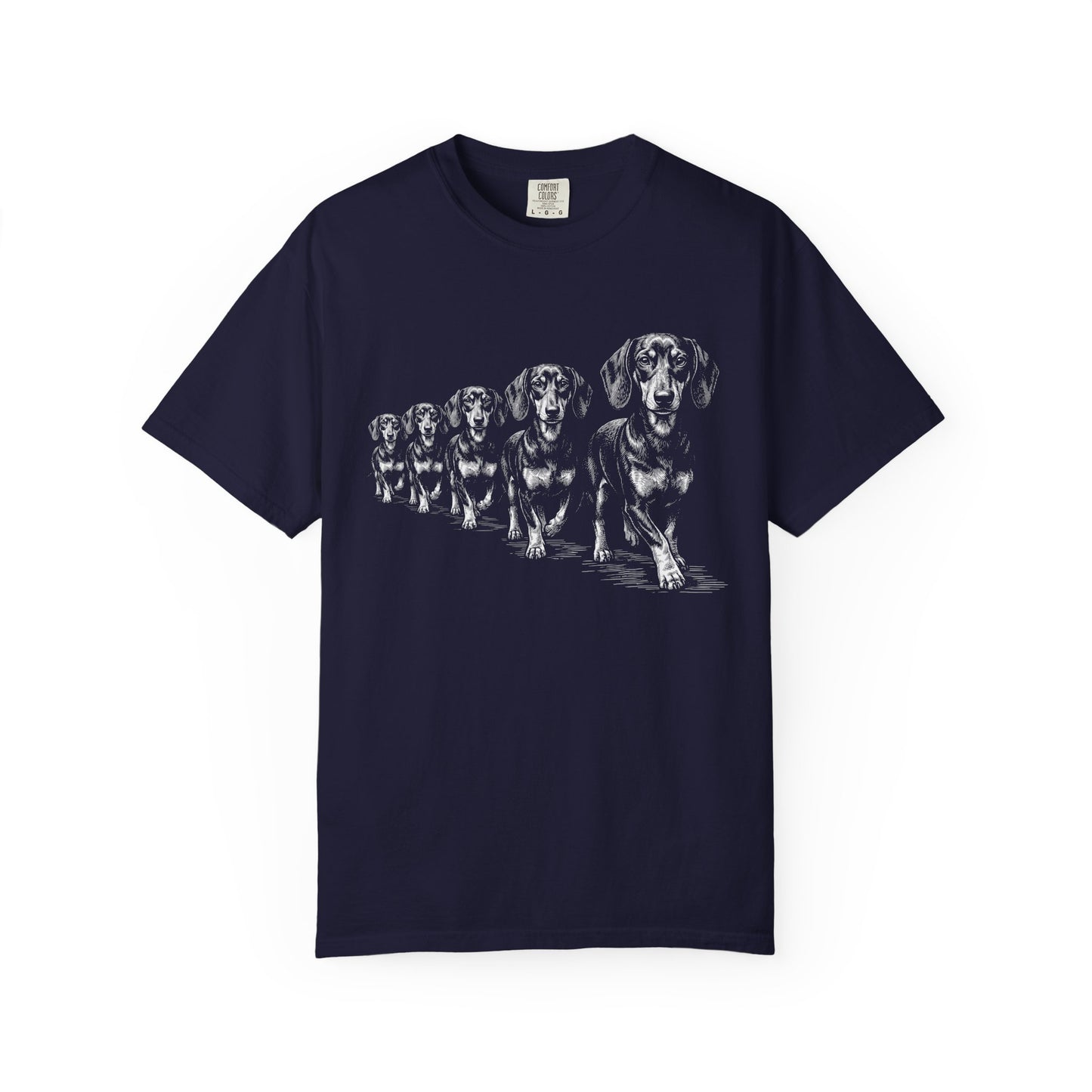 Marching Dachshunds T-Shirt