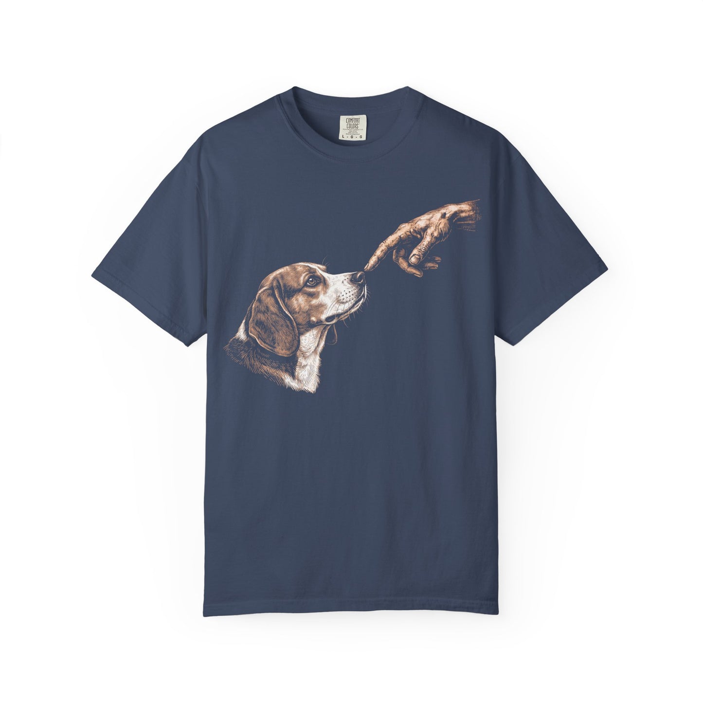 The Big Boop Beagle T-Shirt in Midnight from When Dogs Fly