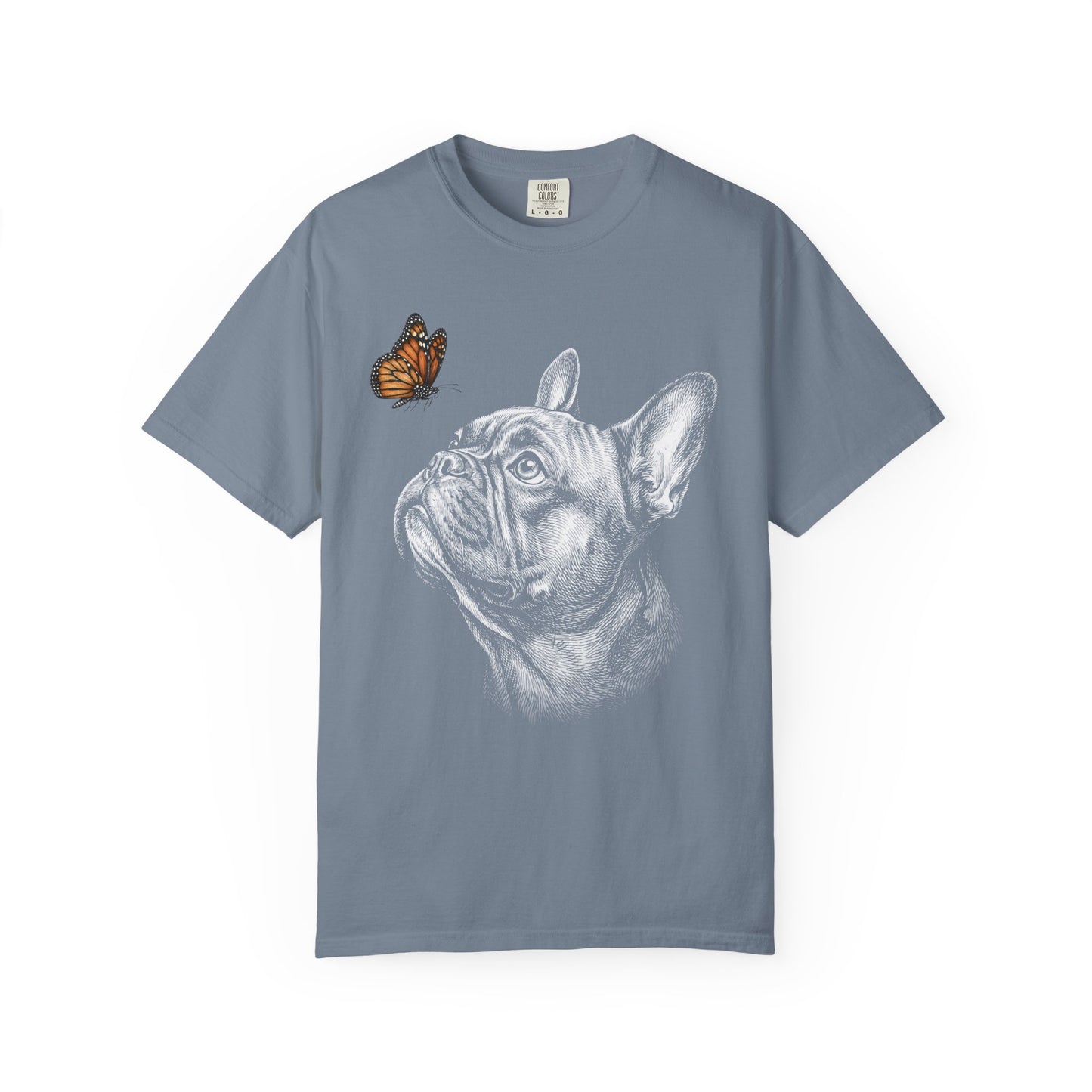 Hello Butterfly French Bulldog T-Shirt
