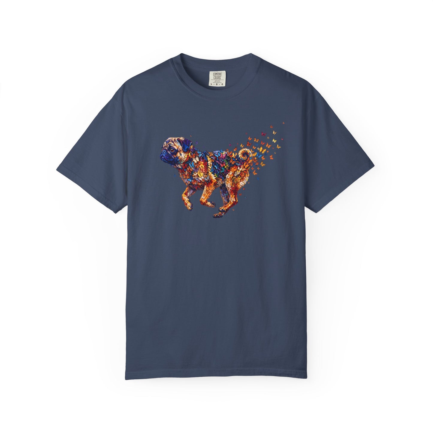 Wild & Free Pug T-Shirt from When Dogs Fly