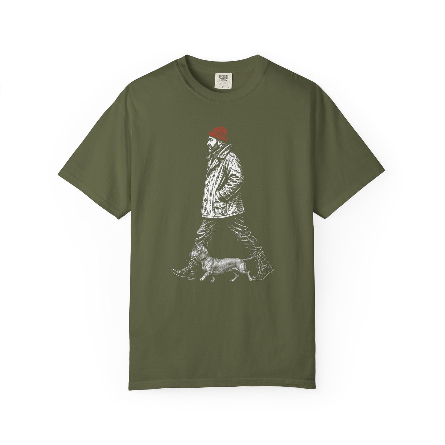 Good Company Vintage Dachshund T-Shirt in Hemp from When Dogs Fly