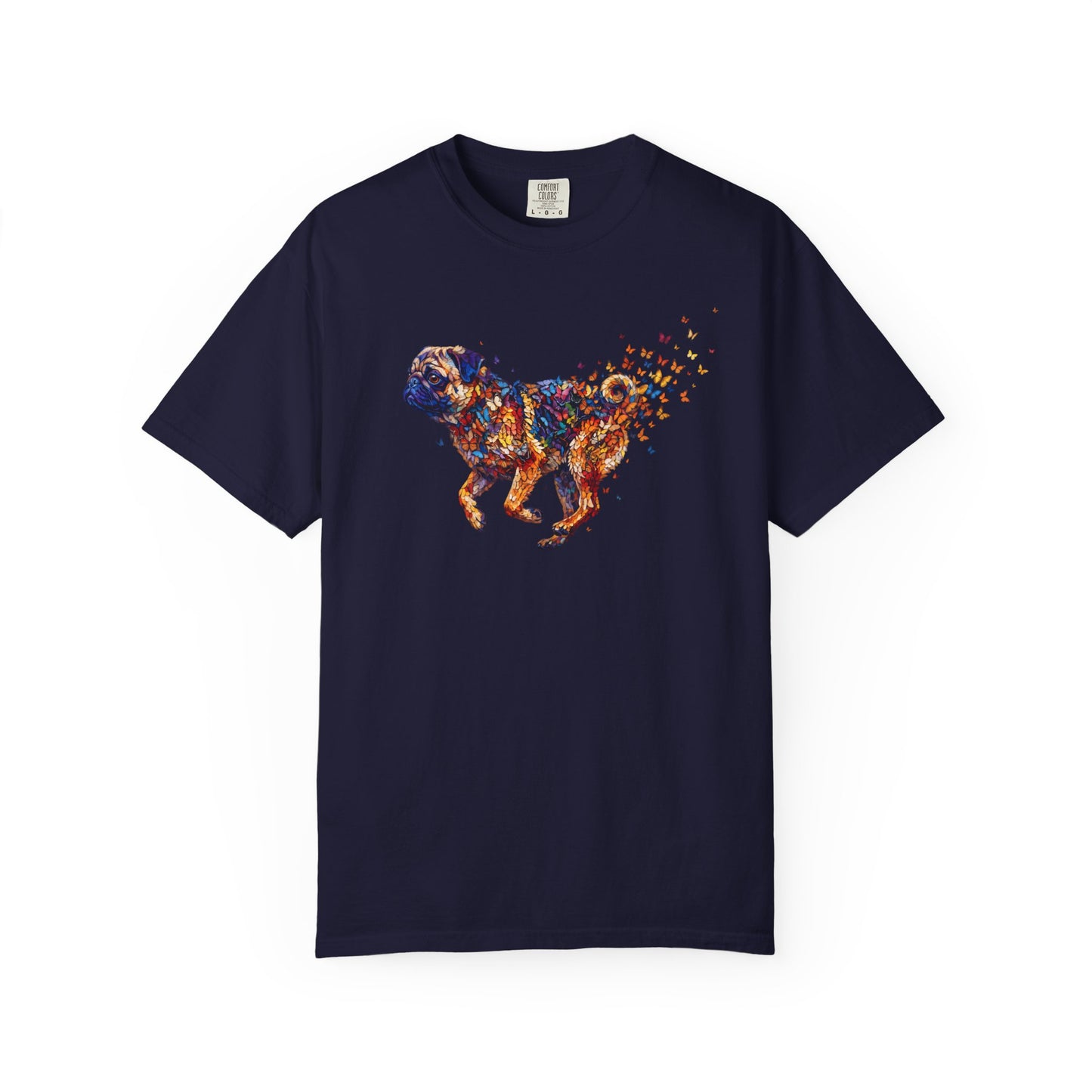 Wild & Free Pug T-Shirt from When Dogs Fly