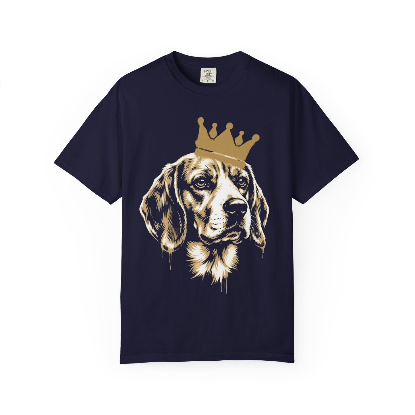 Long Live the Beagle T-Shirt in True Navy from When Dogs Fly