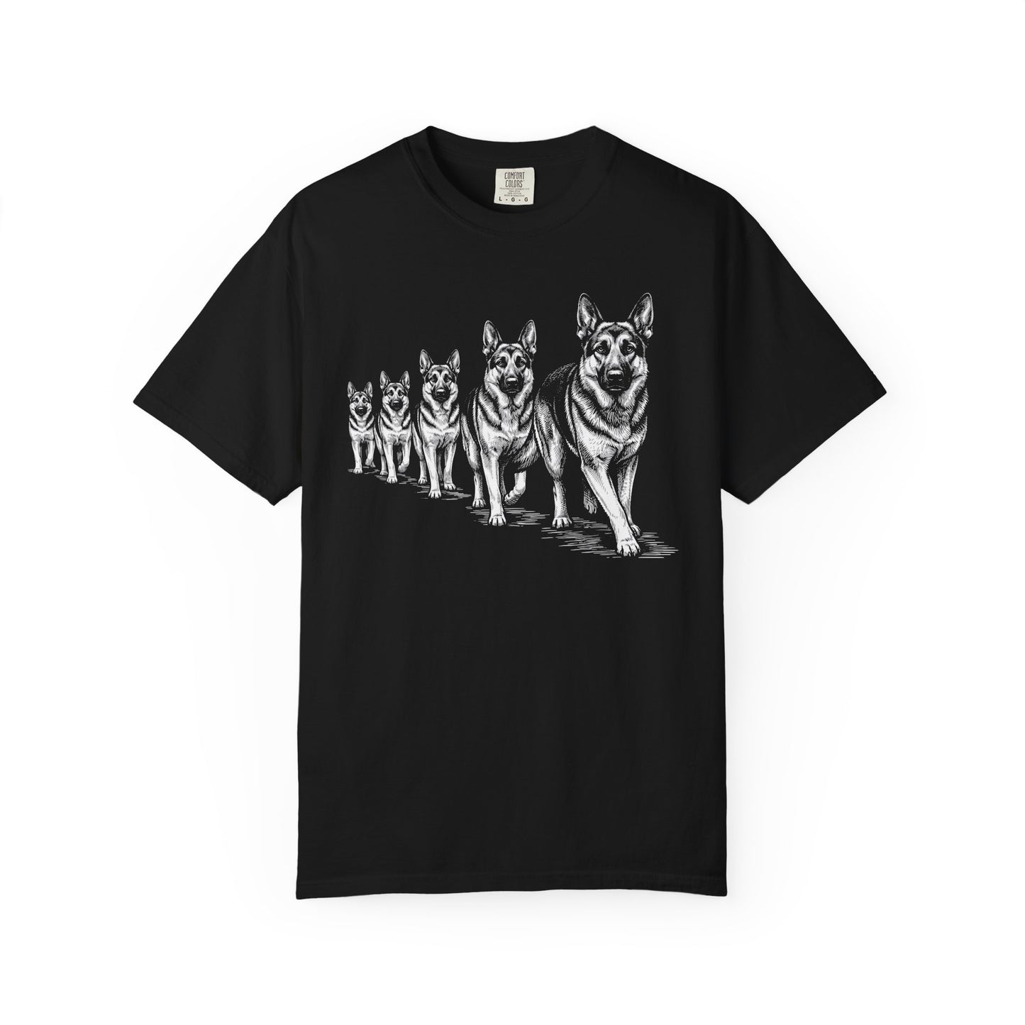 Marching German Shepherds T-Shirt