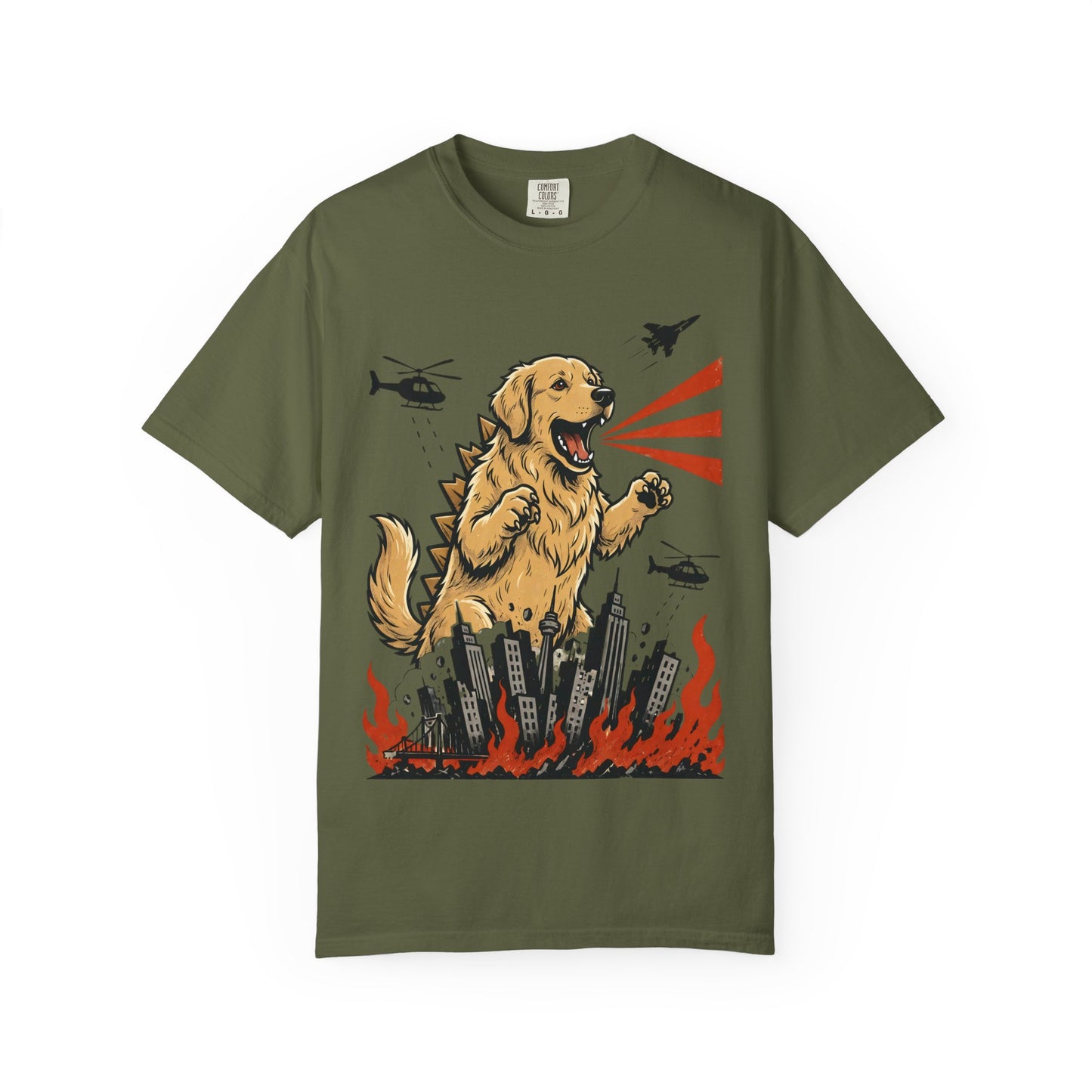 Unleashed Golden Retriever T-Shirt