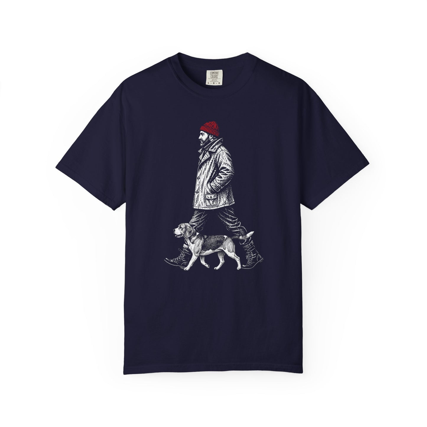 Good Company Vintage Beagle T-Shirt in True Navy from When Dogs Fly