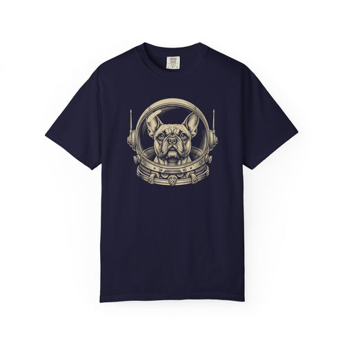 Astronaut French Bulldog T-Shirt in True Navy from When Dogs Fly