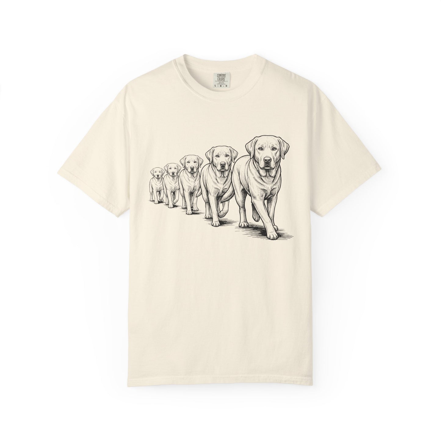 Marching Labrador Retrievers T-Shirt