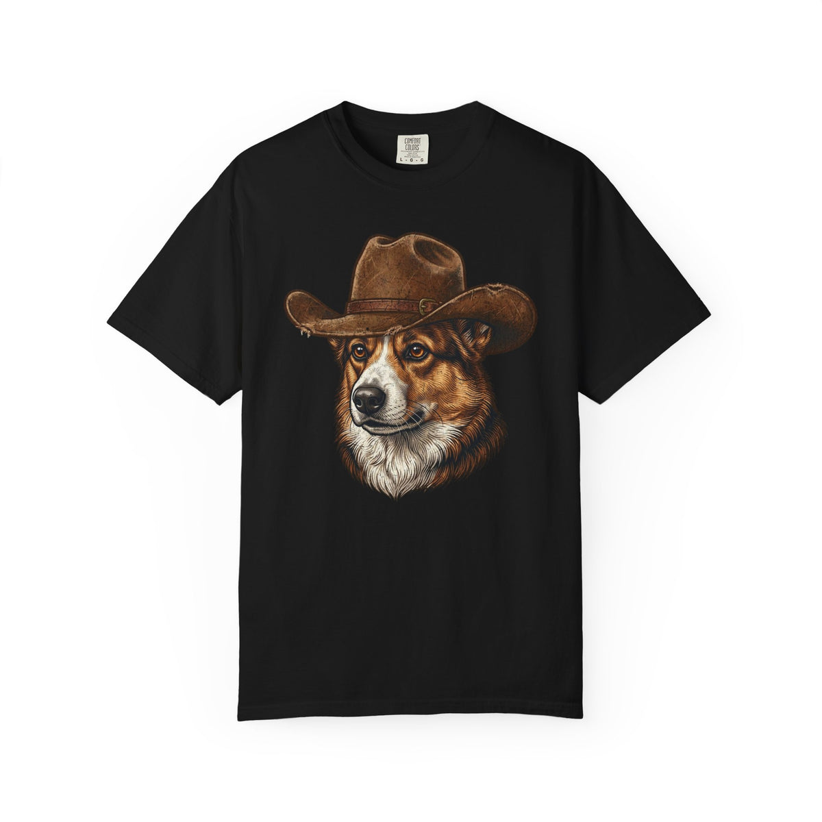 Howdy Corgi T-Shirt from When Dogs Fly