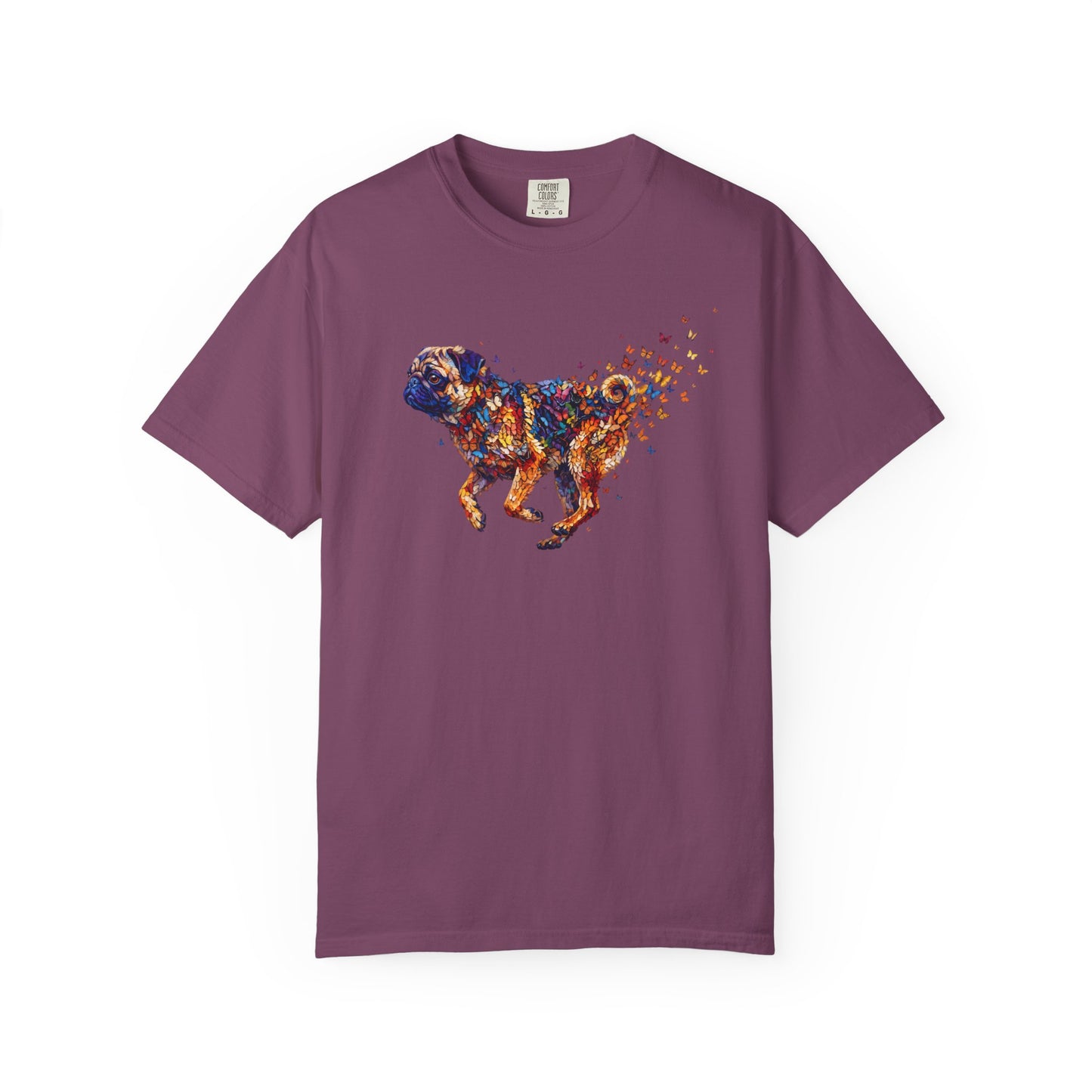 Wild & Free Pug T-Shirt from When Dogs Fly