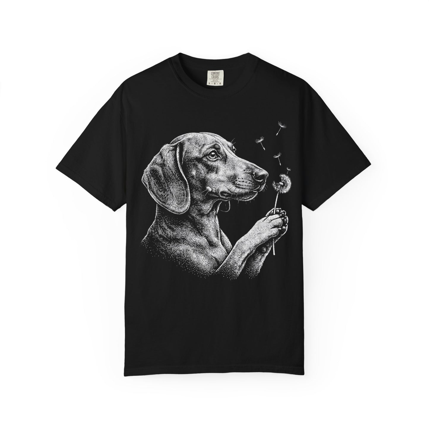Dachshund Dandelion Seeds T-Shirt